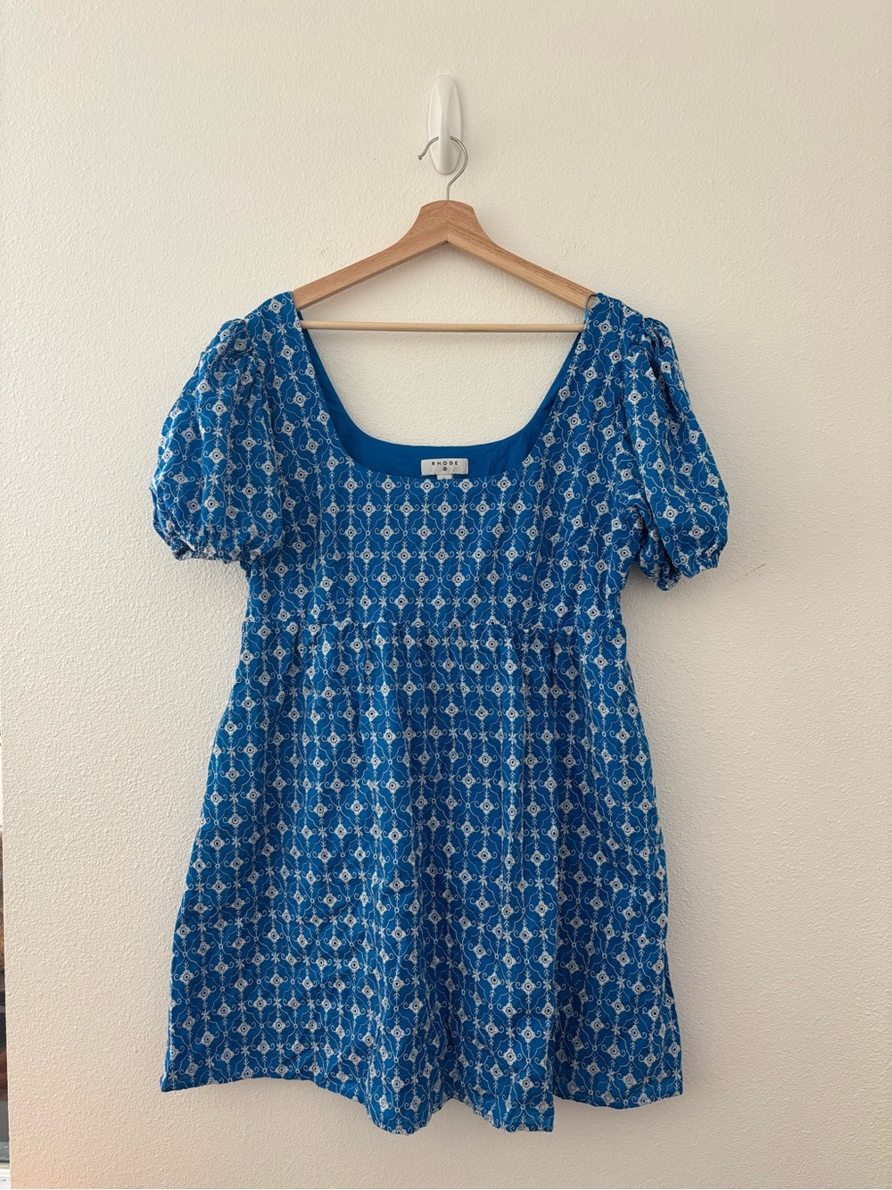 Rhode mini dress in blue